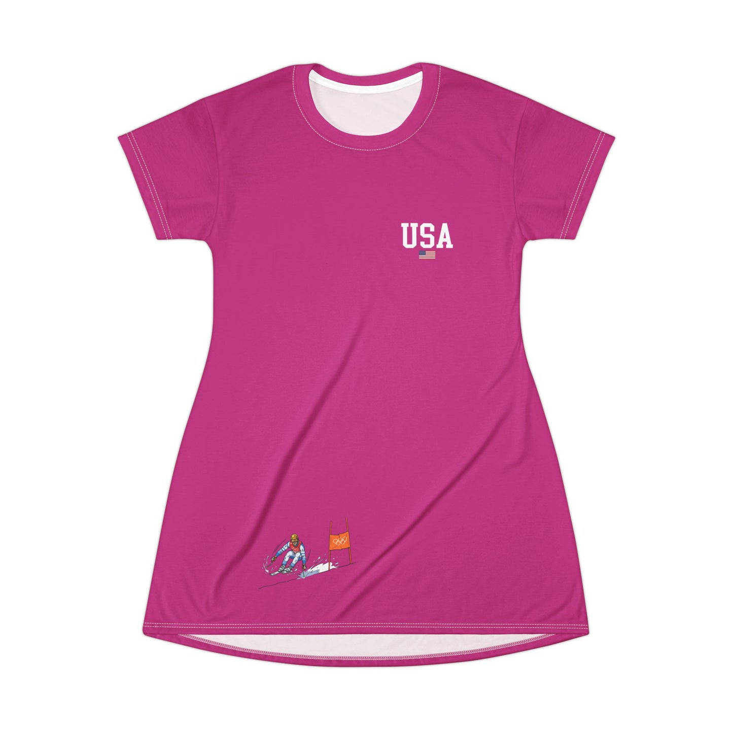 Princess Grace  TEAM USA  T-Shirt Dress
