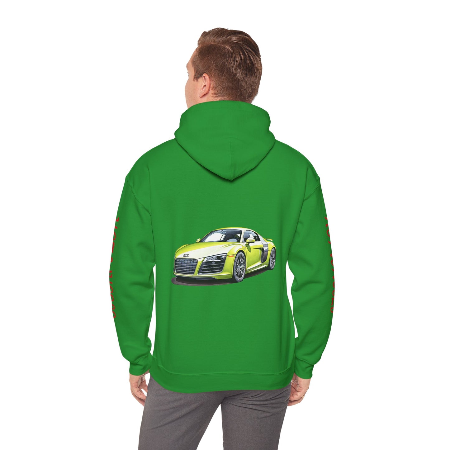 Princess Grace  Hot Wheels Unisex Hooded Sweatshirt Cool Car Design for Auto Enthusiasts