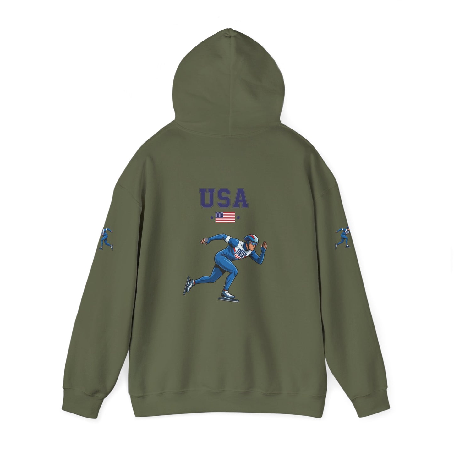 Princess Grace  TEAM USA  Unisex Heavy Blend Hooded Sweatshirt