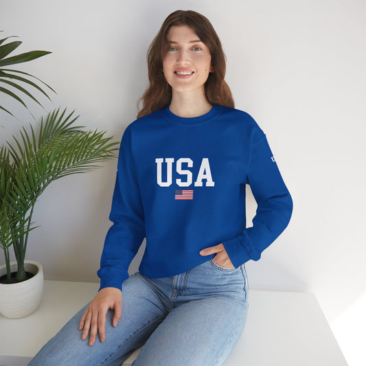 Princess Grace TEAM USA  Unisex Heavy Blend Crewneck Sweatshirt