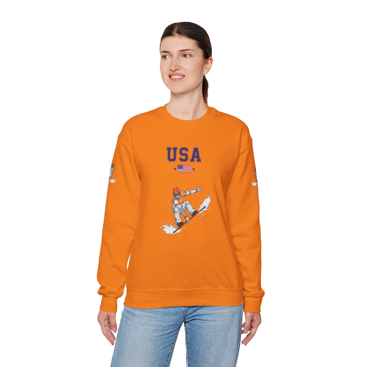 Princess Grace  TEAM USA  Unisex Heavy Blend  Crewneck Sweatshirt