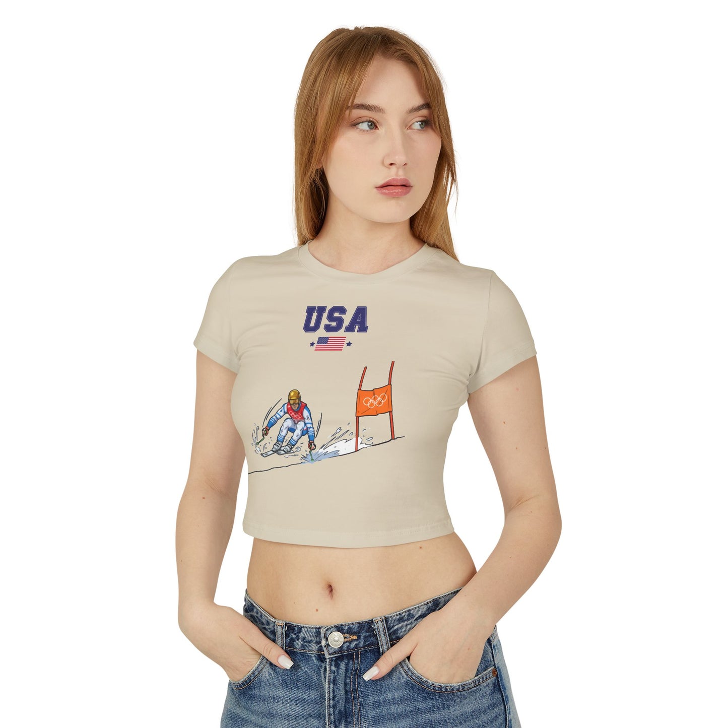 Princess Grace  TEAM USA  Women's Baby Tee