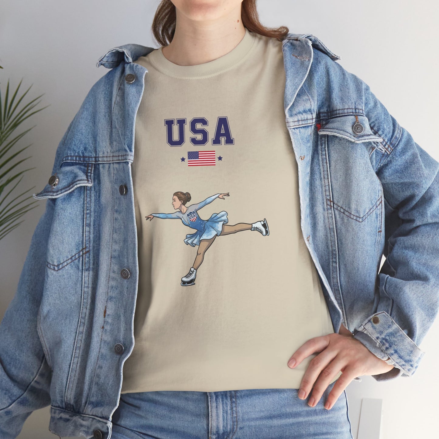 Princess Grace  TEAM USA  Unisex Heavy Cotton Tee