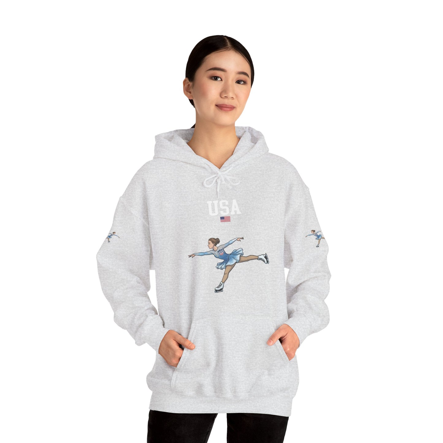 Princess Grace  TEAM USA  Unisex Heavy Blend Hooded Sweatshirt