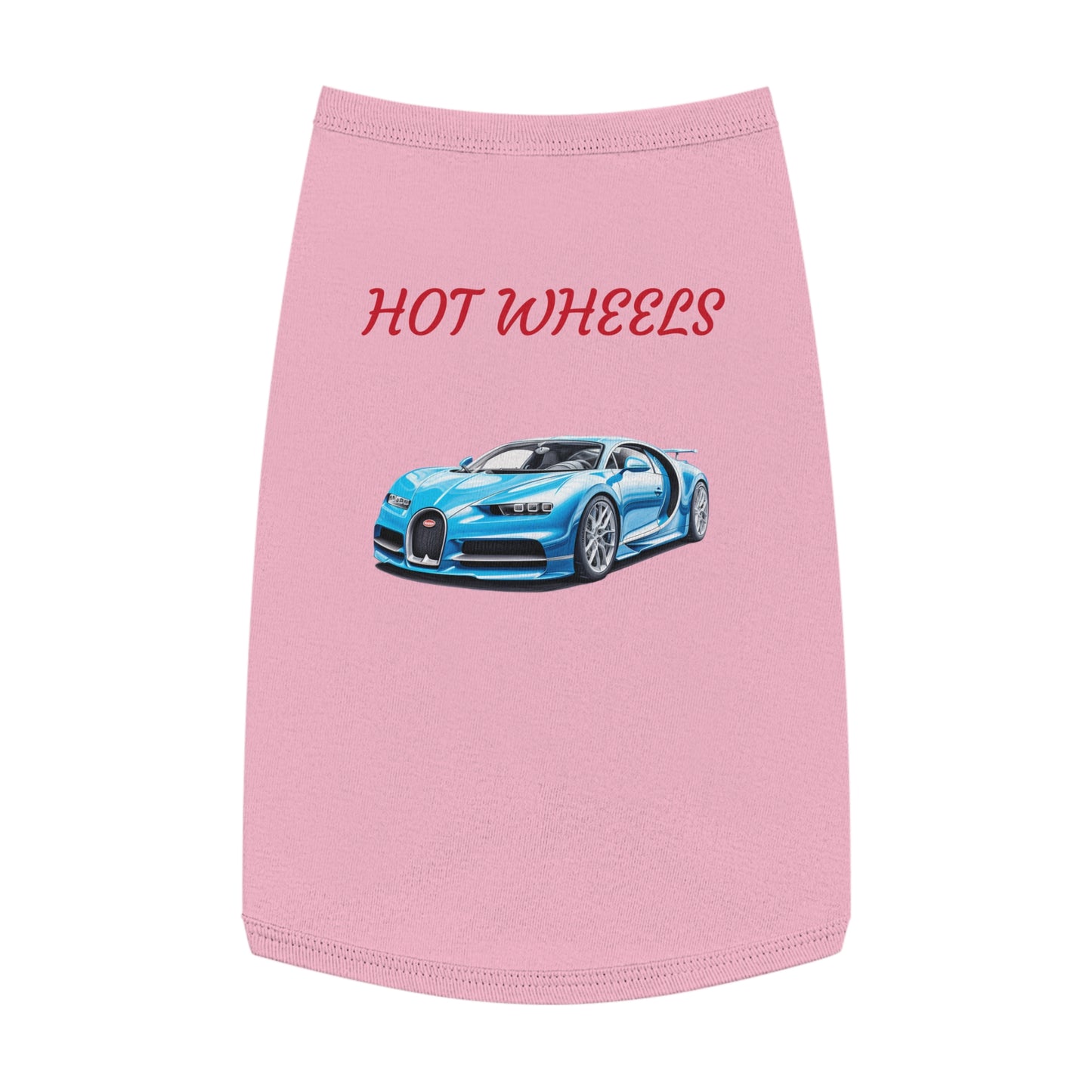 Princess Grace  Hot Wheels Pet Tank Top Sporty Style for Car Lovers