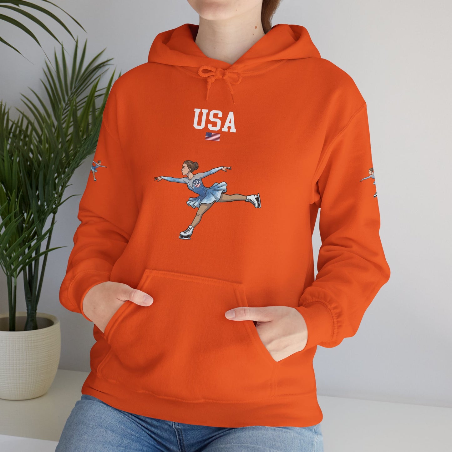 Princess Grace  TEAM USA  Unisex Heavy Blend Hooded Sweatshirt