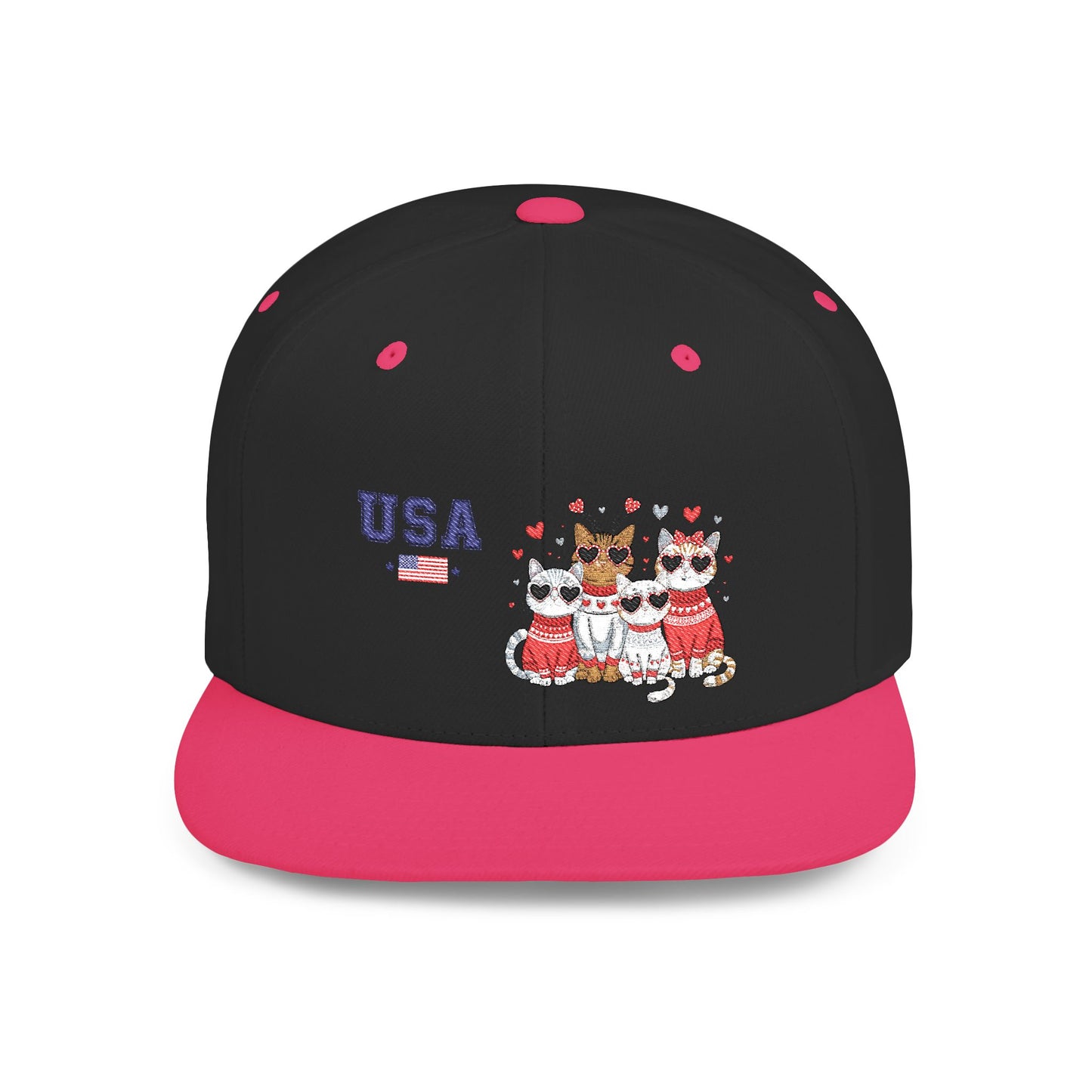 Princess Grace  TEAM USA  Flat Bill Snapback Hat
