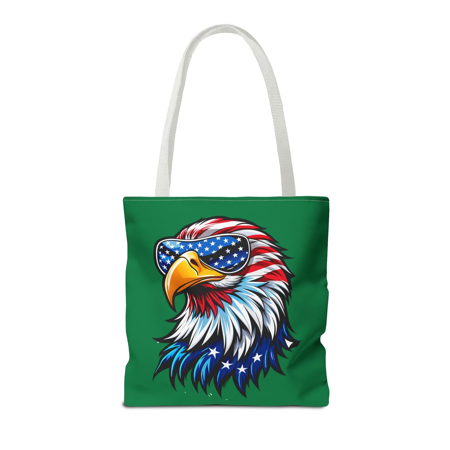 Princess Grace  American Eagle Tote Bag  Patriotic Eagle Design for Independence Day & Everyday Use