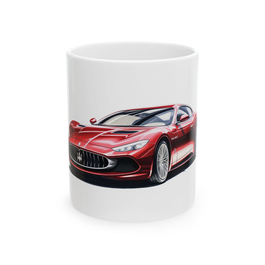Princess Grace  Luxury Sports Car Ceramic Mug   Perfect for Car Enthusiasts, 11oz & 15oz Options
