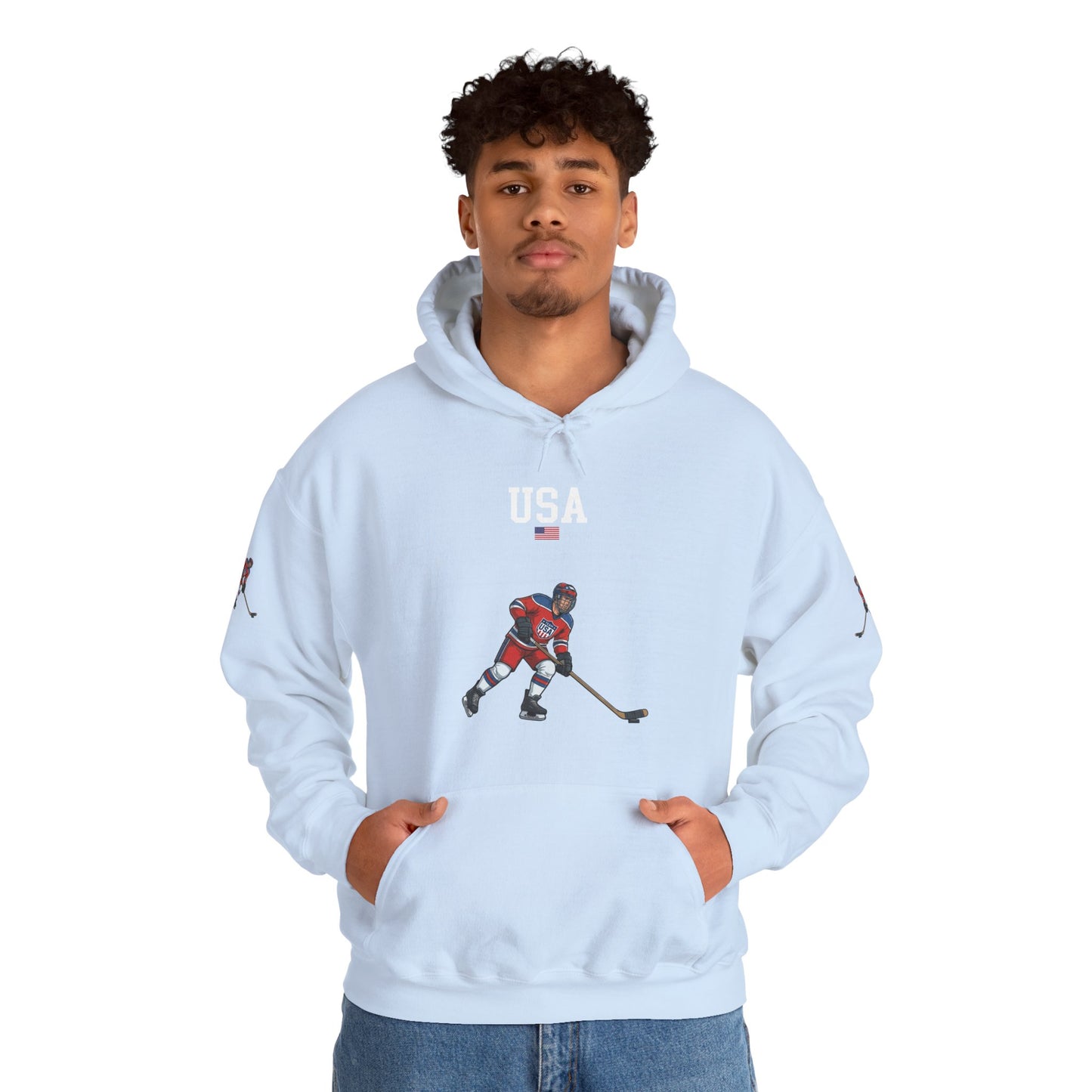 Princess Grace  TEAM USA  Unisex Heavy Blend Hooded Sweatshirt