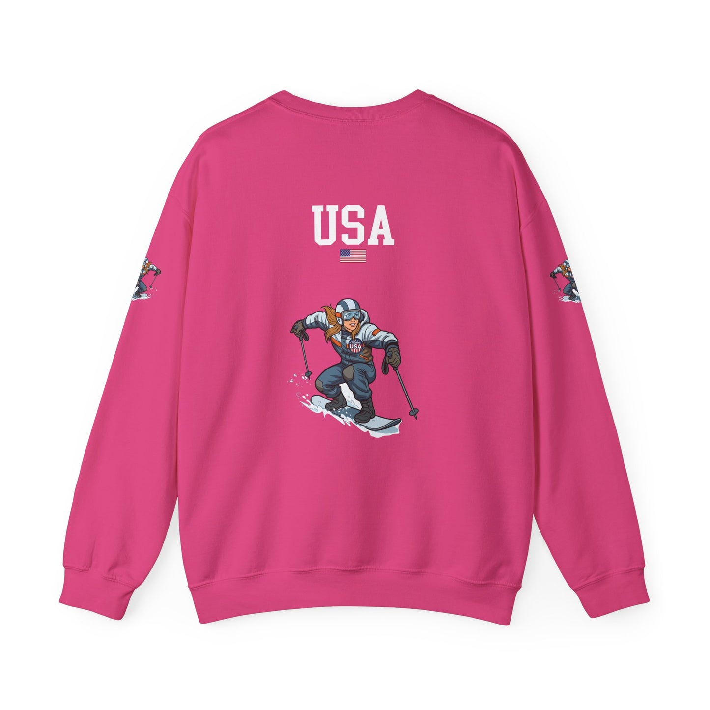Princess Grace  TEAM USA  Unisex Heavy Blend Crewneck Sweatshirt