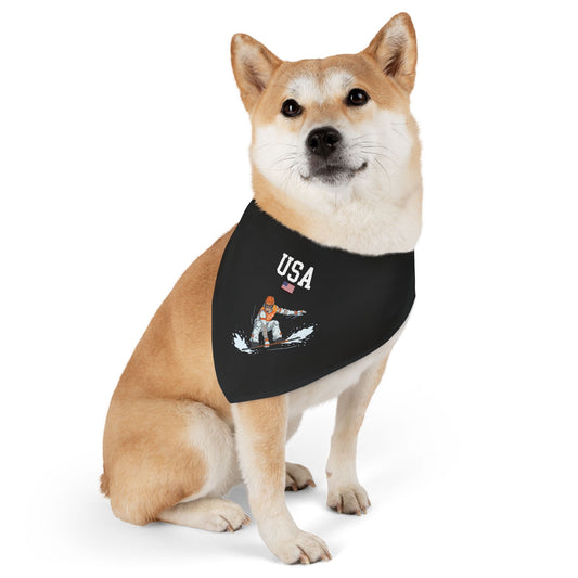 Princess Grace  TEAM USA  Pet Bandana Collar