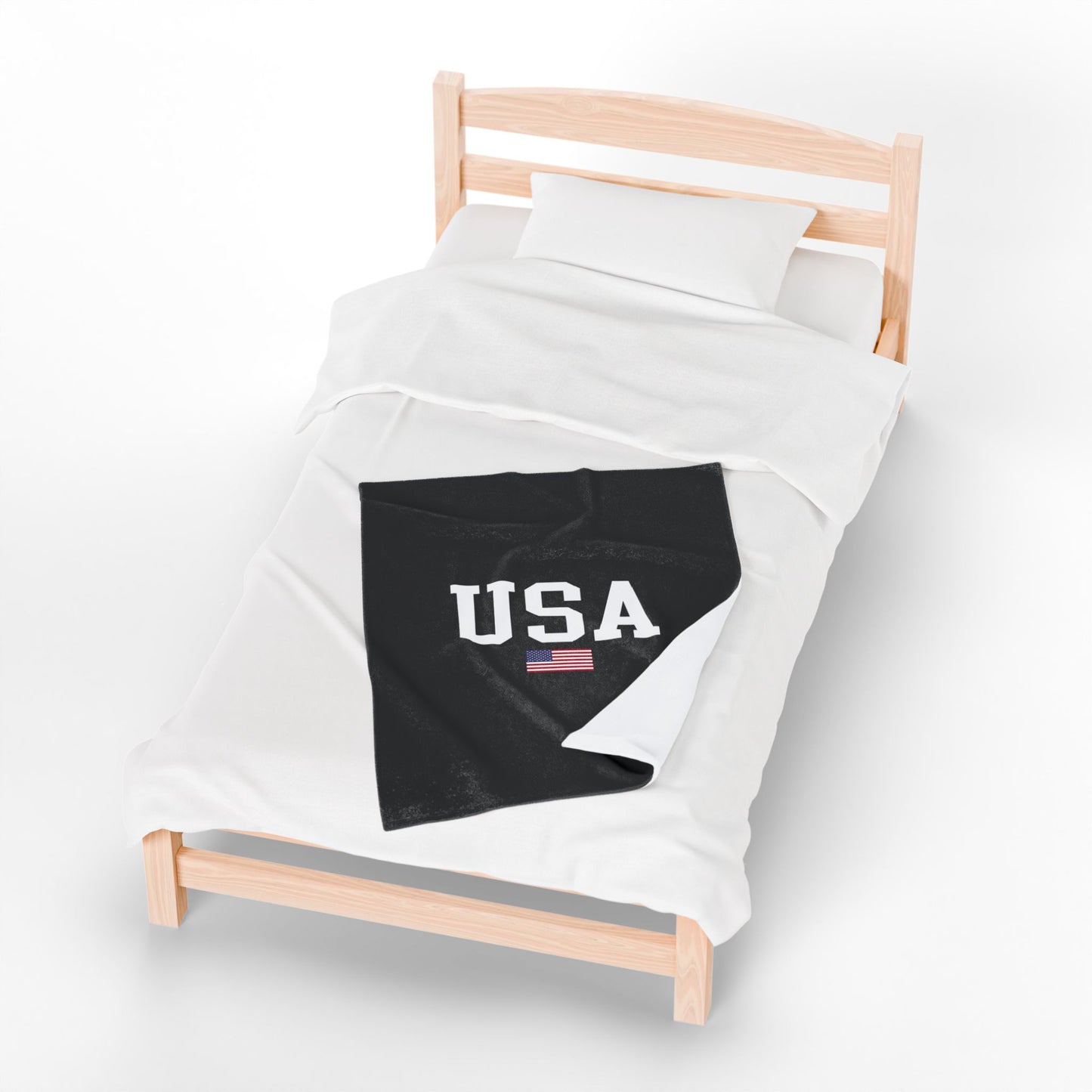 Princess Grace  TEAM USA  Velveteen Plush Blanket