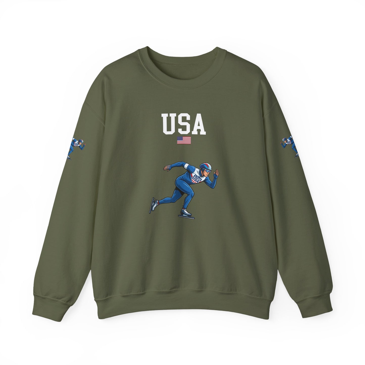 Princess Grace  TEAM USA  Unisex Heavy Blend  Crewneck Sweatshirt
