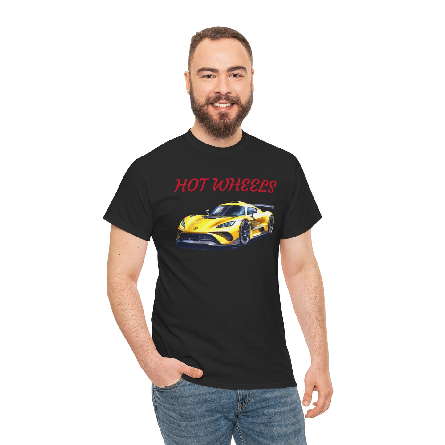 Princess Grace  Hot Wheels Unisex Heavy Cotton Tee Perfect for Car Enthusiasts