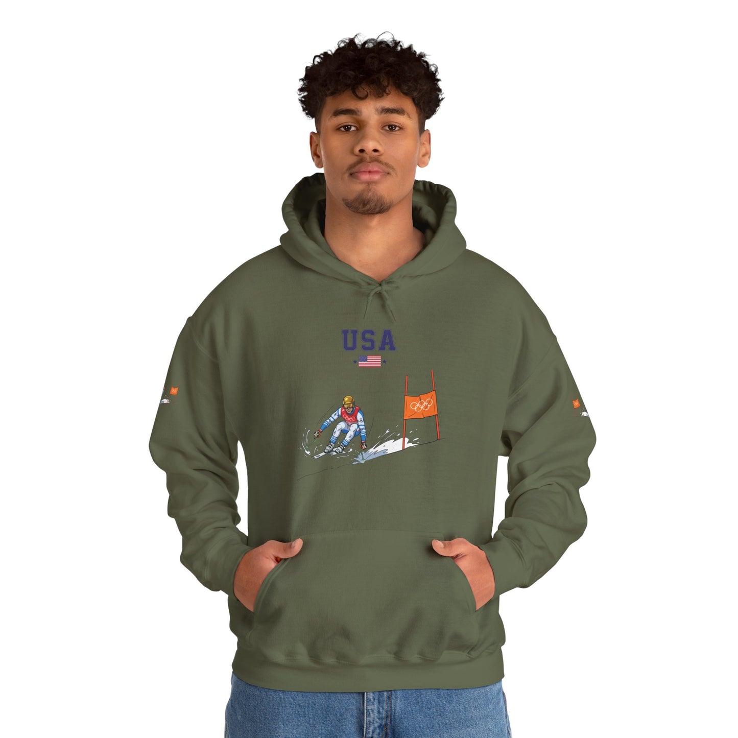 Princess Grace  TEAM USA  Unisex Heavy Blend  Hooded Sweatshirt