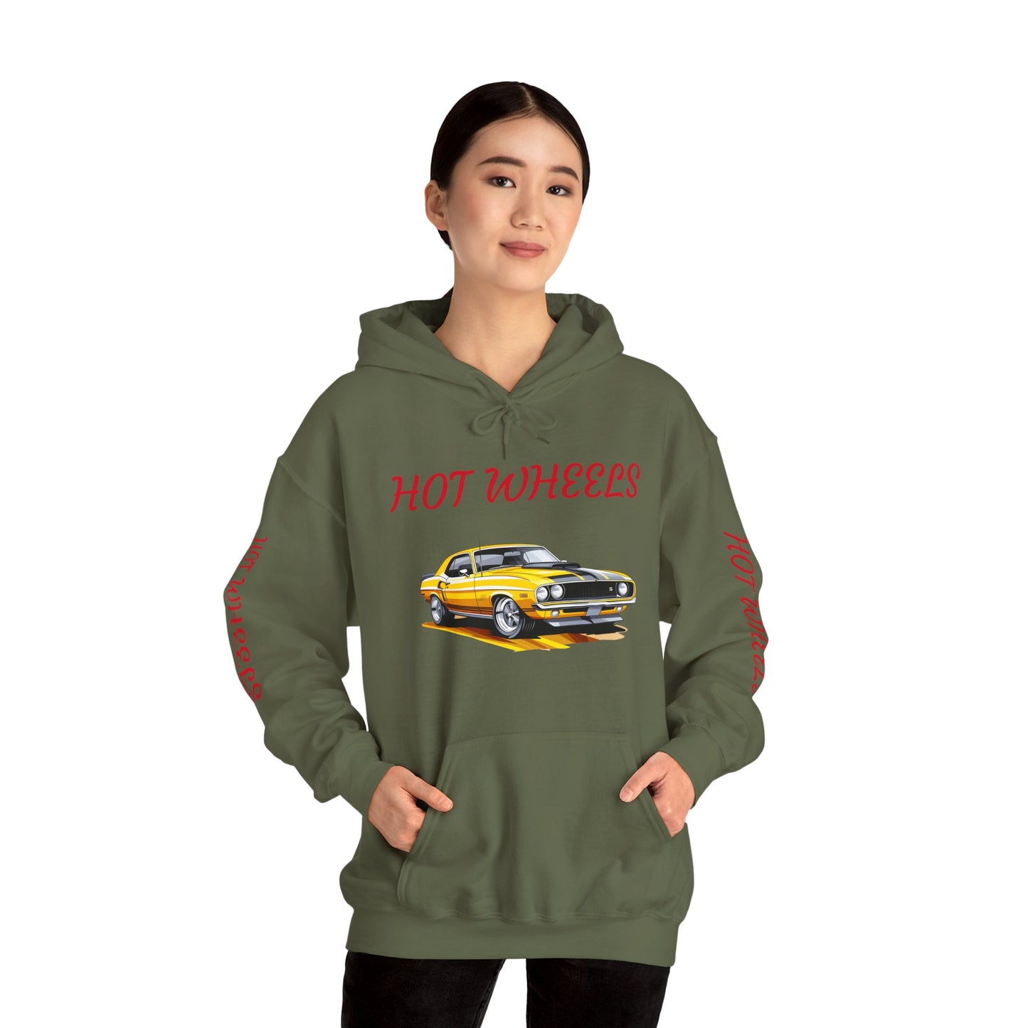 Princess Grace  Retro Hot Wheels Unisex Hoodie Vintage Car Design