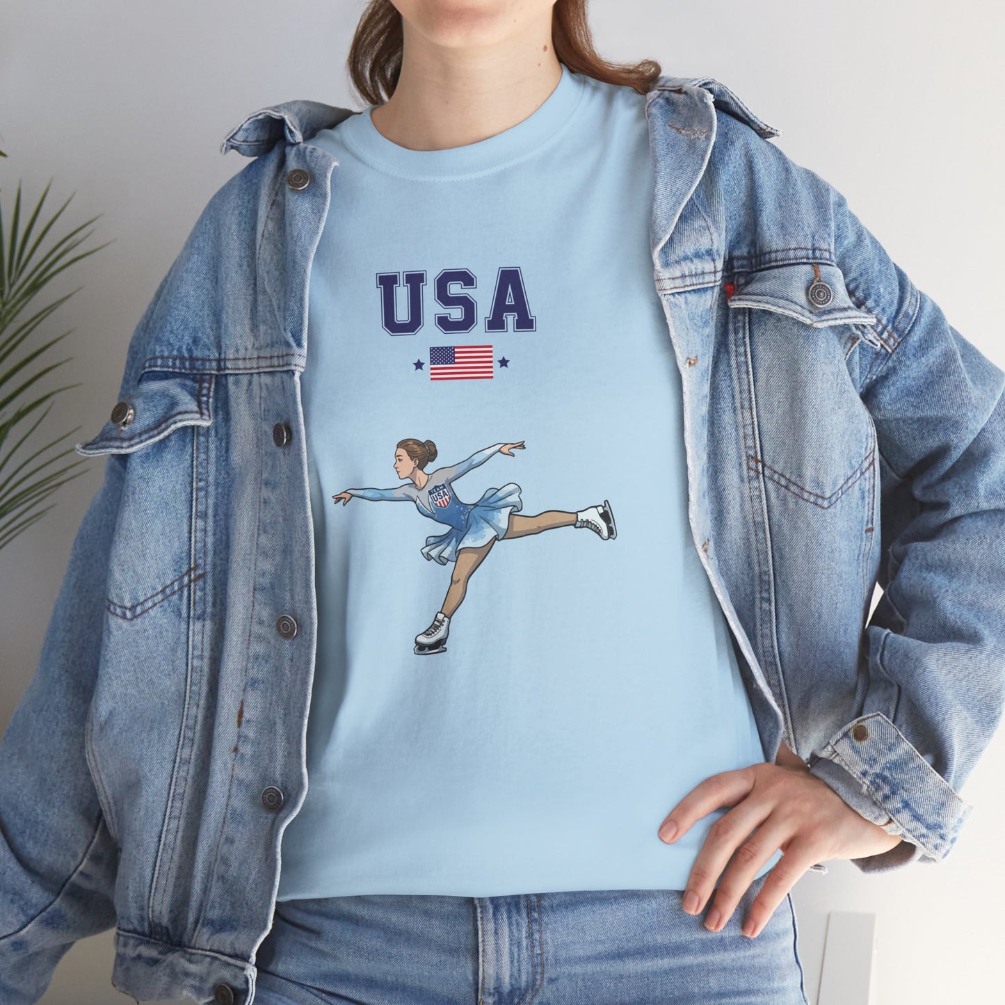 Princess Grace  TEAM USA  Unisex Heavy Cotton Tee