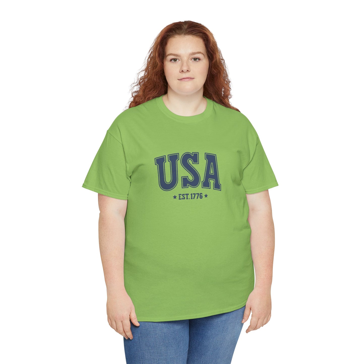 Princess Grace  TEAM USA   Unisex Heavy  Cotton Tee