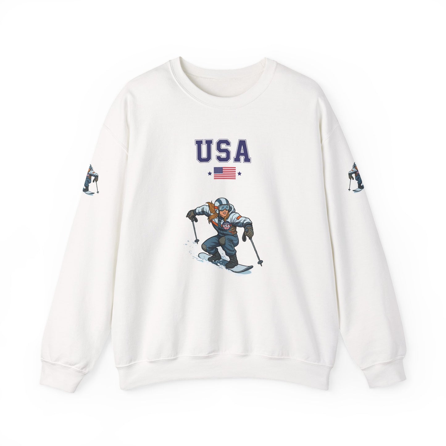 Princess Grace  TEAM USA  Unisex Heavy Blend  Crewneck Sweatshirt
