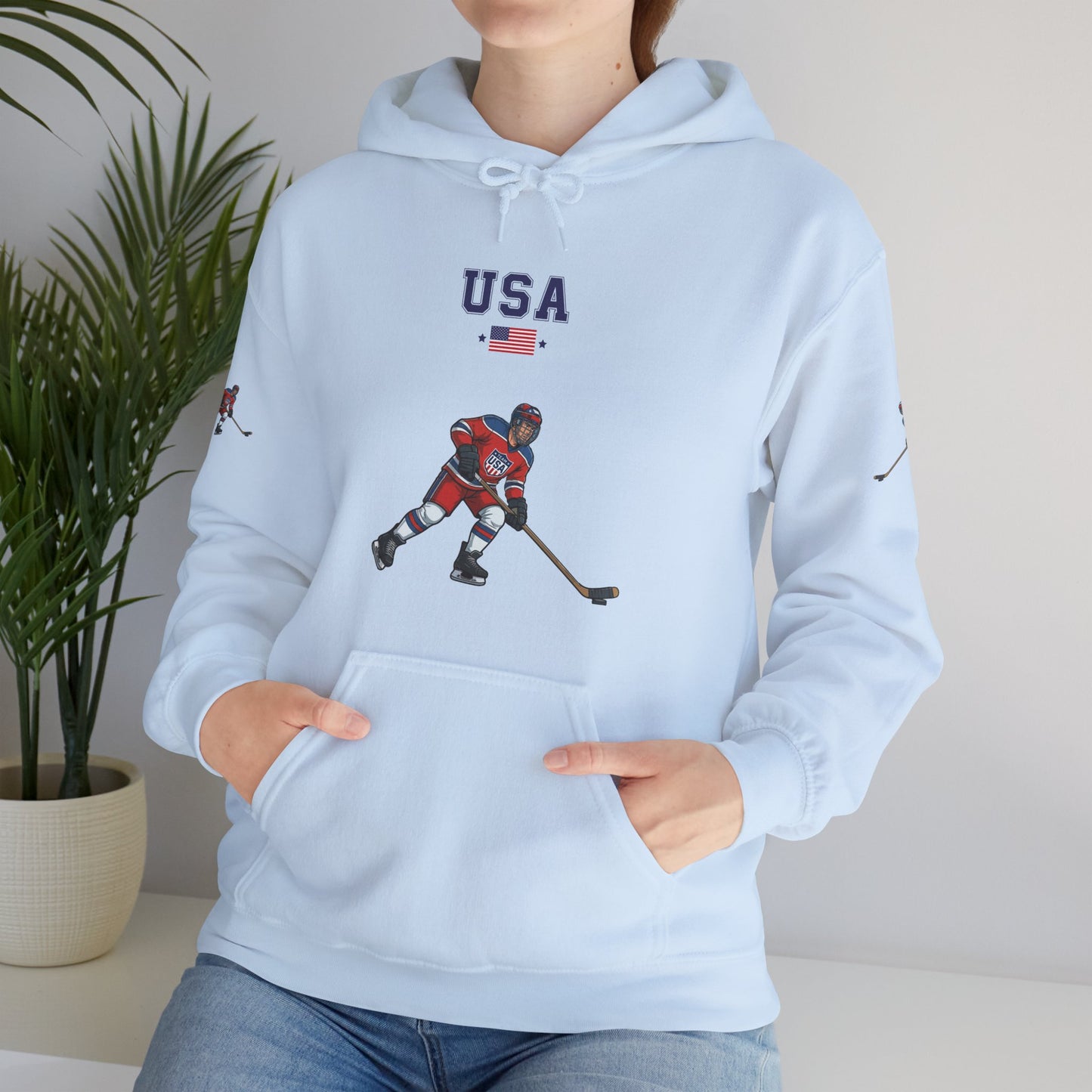 Princess Grace  TEAM USA  Unisex Heavy Blend Hooded Sweatshirt