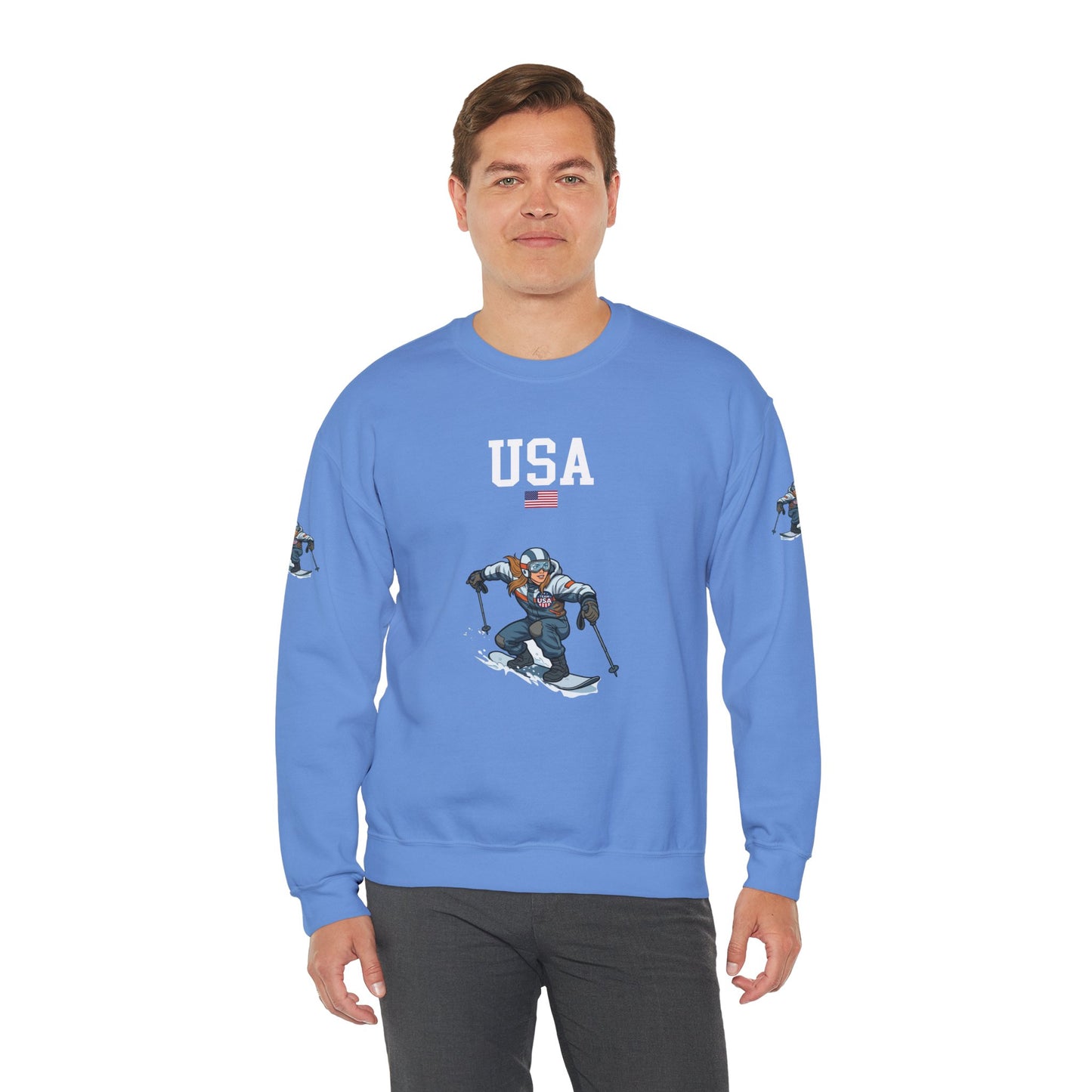 Princess Grace  TEAM USA  Unisex Heavy Blend  Crewneck Sweatshirt