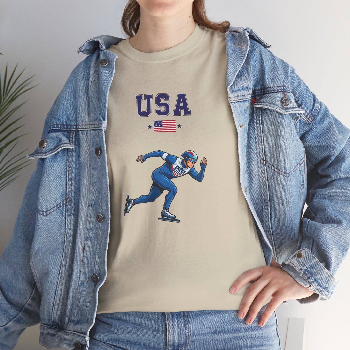 Princess Grace  TEAM USA  Unisex Heavy Cotton Tee
