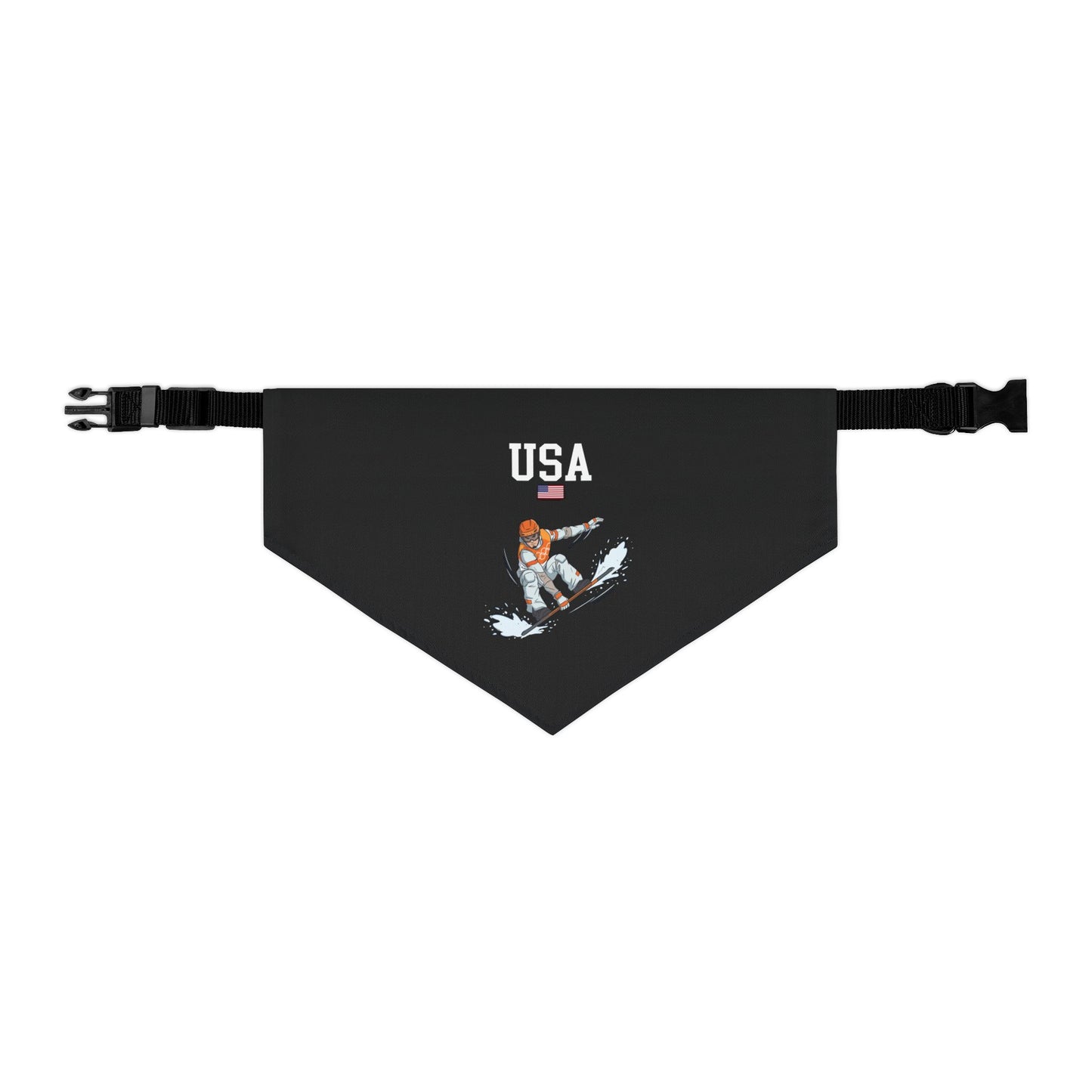 Princess Grace  TEAM USA  Pet Bandana Collar
