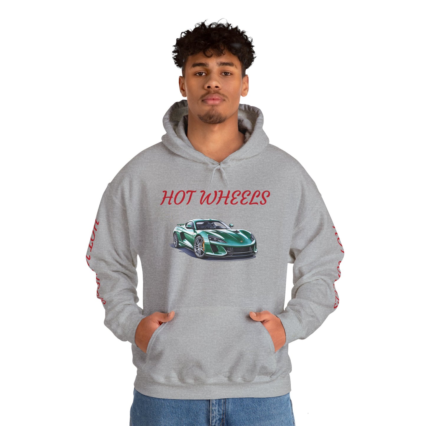 Princess Grace  Hot Wheels Automotive Hoodie for Car Enthusiasts Unisex Heavy Blend Sweatshirt