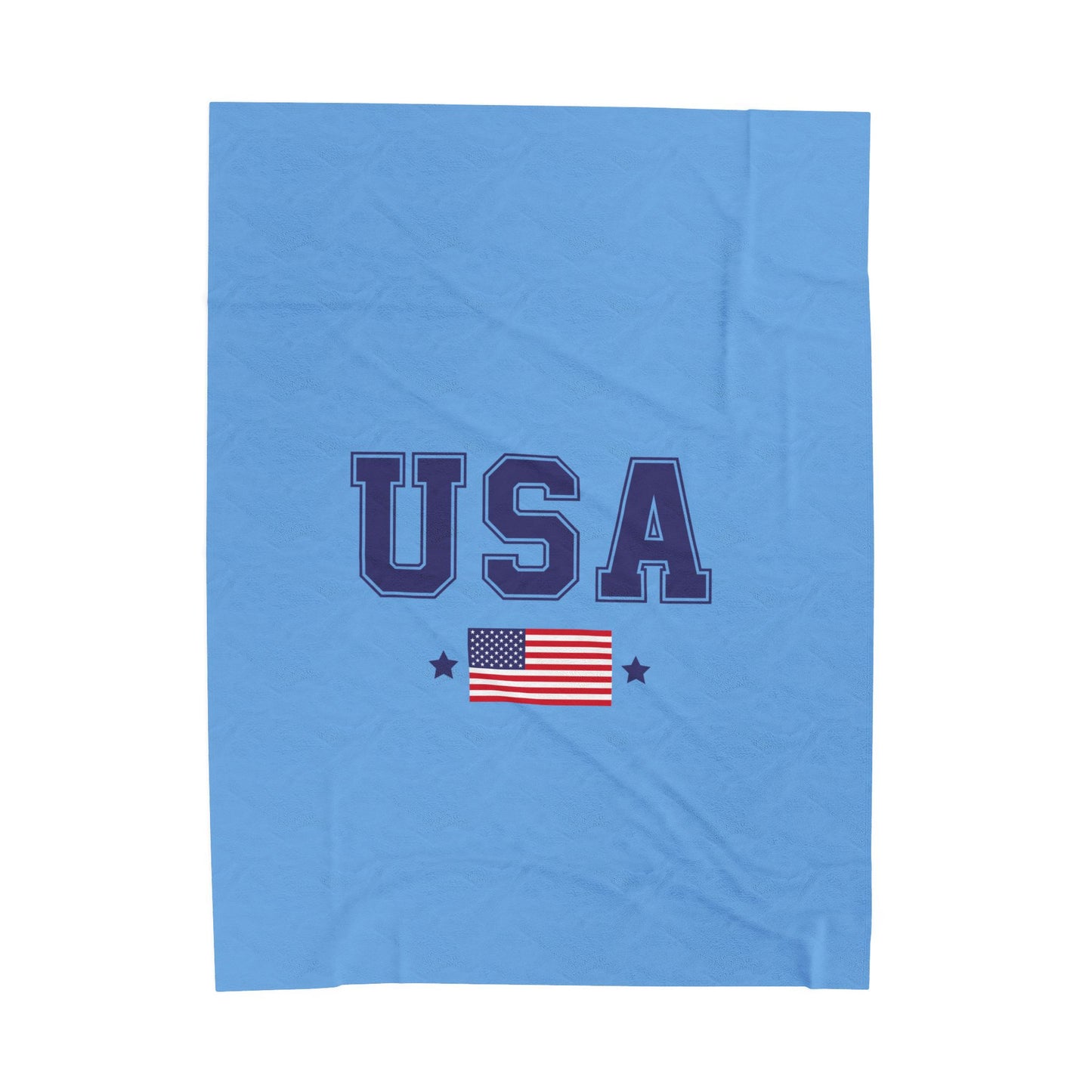 Princess Grace  TEAM USA  Velveteen Plush Blanket