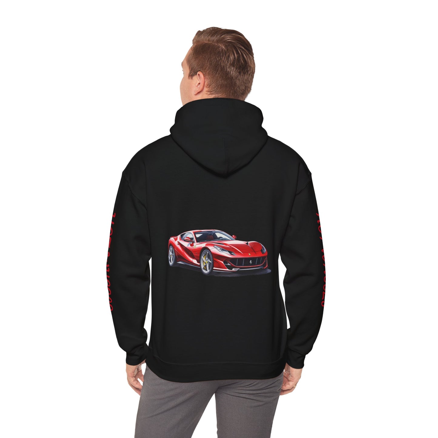 Princess Grace  Hot Wheels Unisex Hooded Sweatshirt  Car Enthusiast Apparel