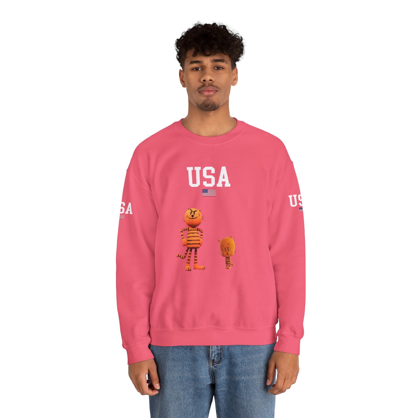 Princess Grace  TEAM USA  Unisex Heavy Blend  Crewneck Sweatshirt