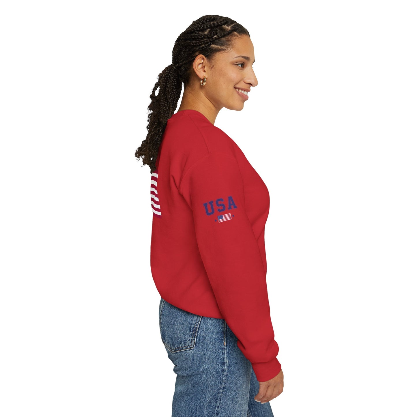 Princess Grace TEAM USA  Unisex Heavy Blend Crewneck Sweatshirt