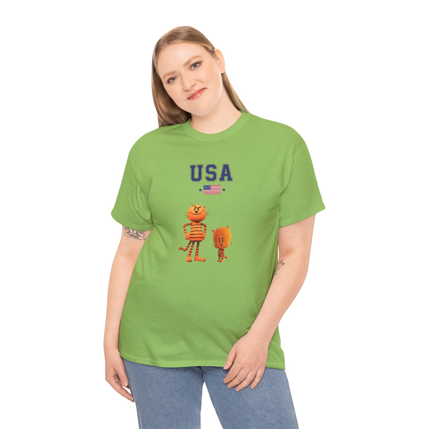 Princess Grace  TEAM USA  Unisex Heavy Cotton Tee