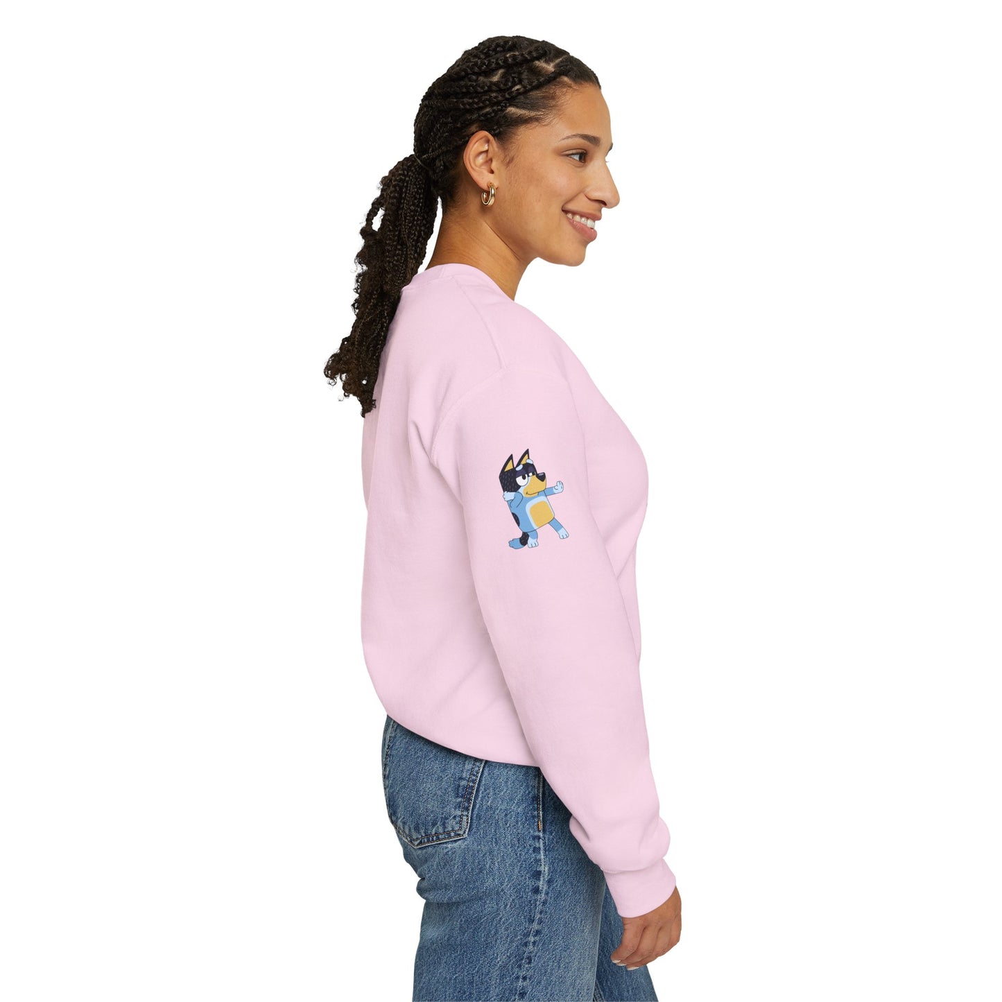 Princess Grace  Bluey  Cozy Cartoon Crewneck Sweatshirt for Kids and Families  Perfect for Playtime and Pajama Days