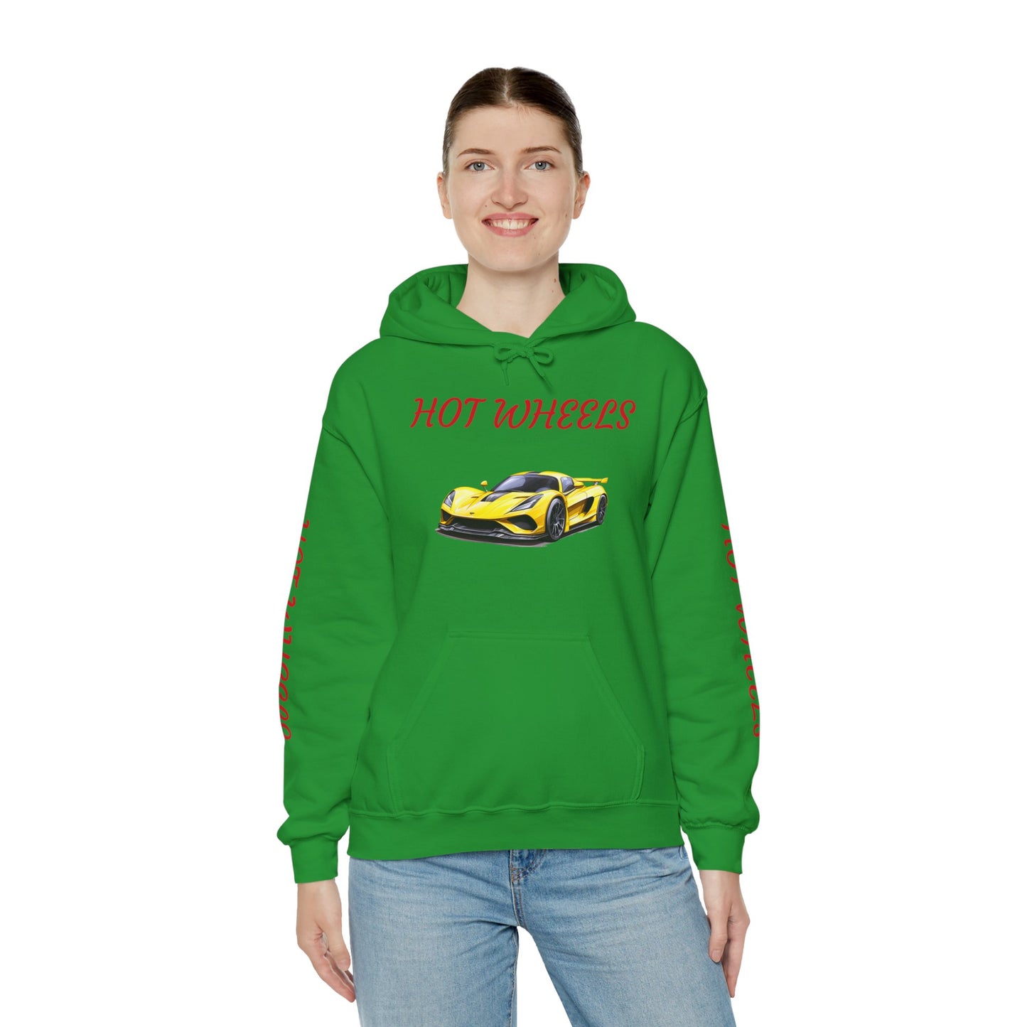 Princess Grace  Cool Hot Wheels Unisex Heavy Blend Hooded Sweatshirt Car Enthusiast Gift