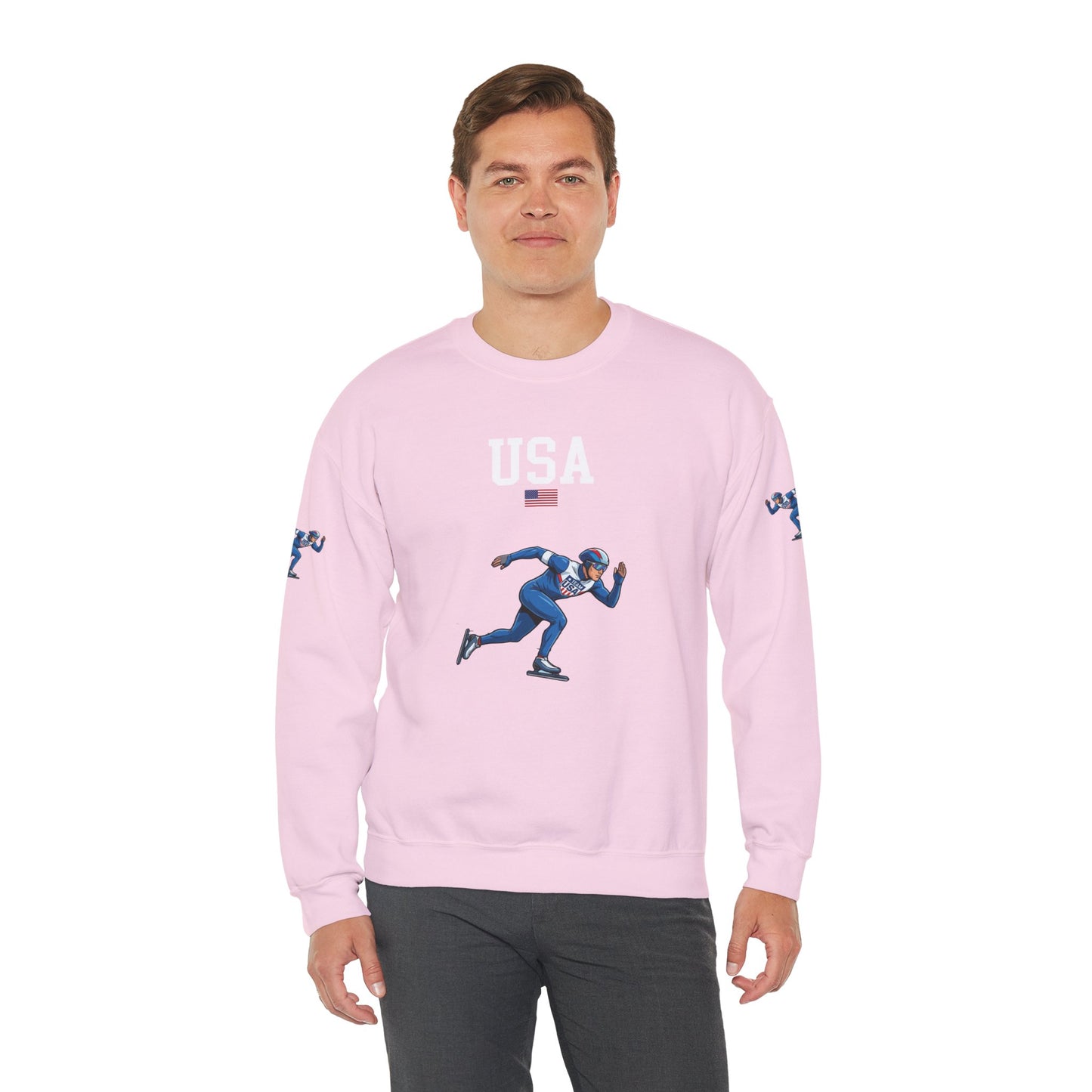 Princess Grace  TEAM USA  Unisex Heavy Blend  Crewneck Sweatshirt