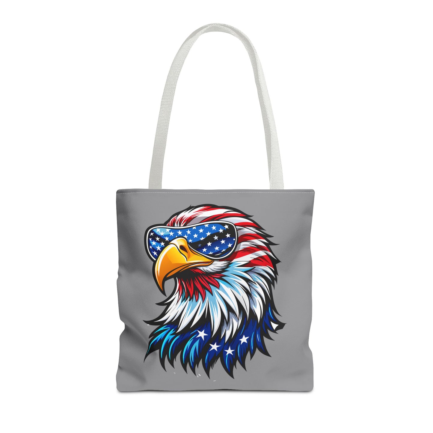 Princess Grace  Patriotic Eagle Tote Bag Stylish American Flag Design for Celebrations