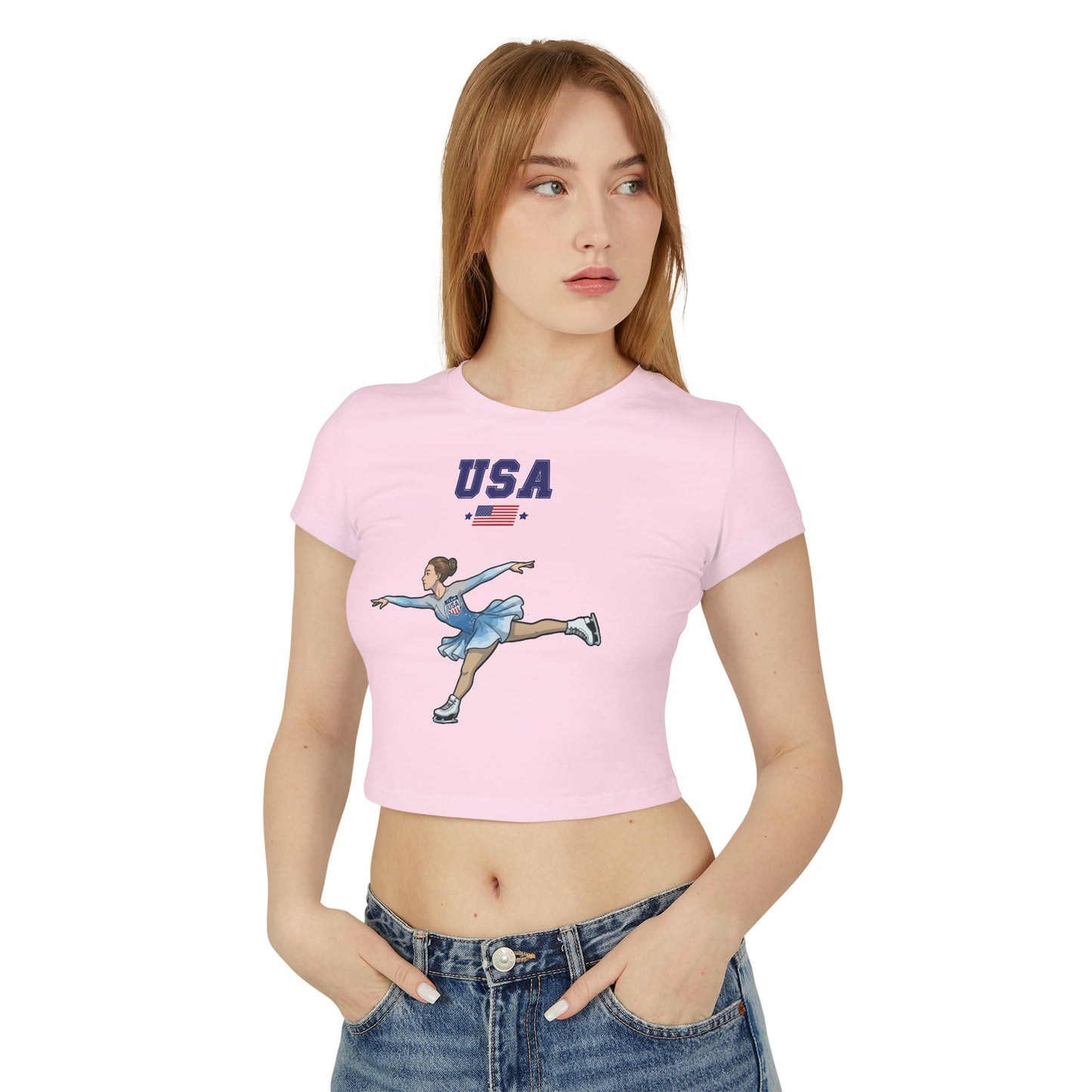 Princess Grace  TEAM USA  Women's Baby Tee
