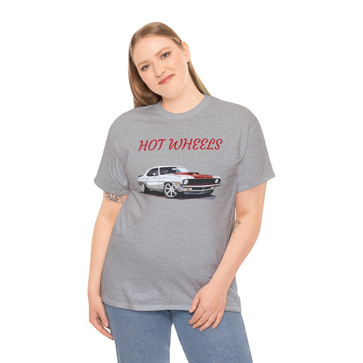 Princess Grace Hot Wheels Unisex Heavy Cotton Tee Classic Car Enthusiast Shirt