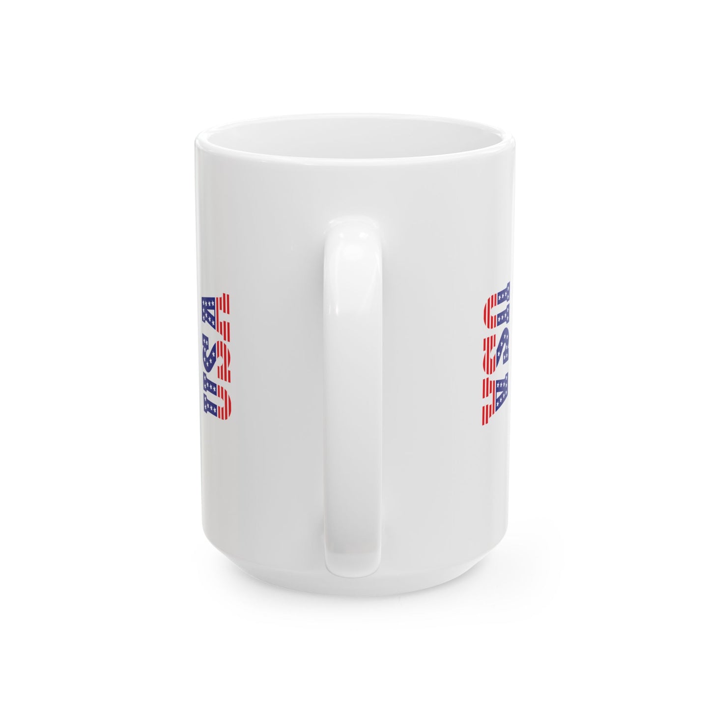 Princess Grace  Patriotic Eagle Ceramic Mug  11oz & 15oz, Perfect for Independence Day