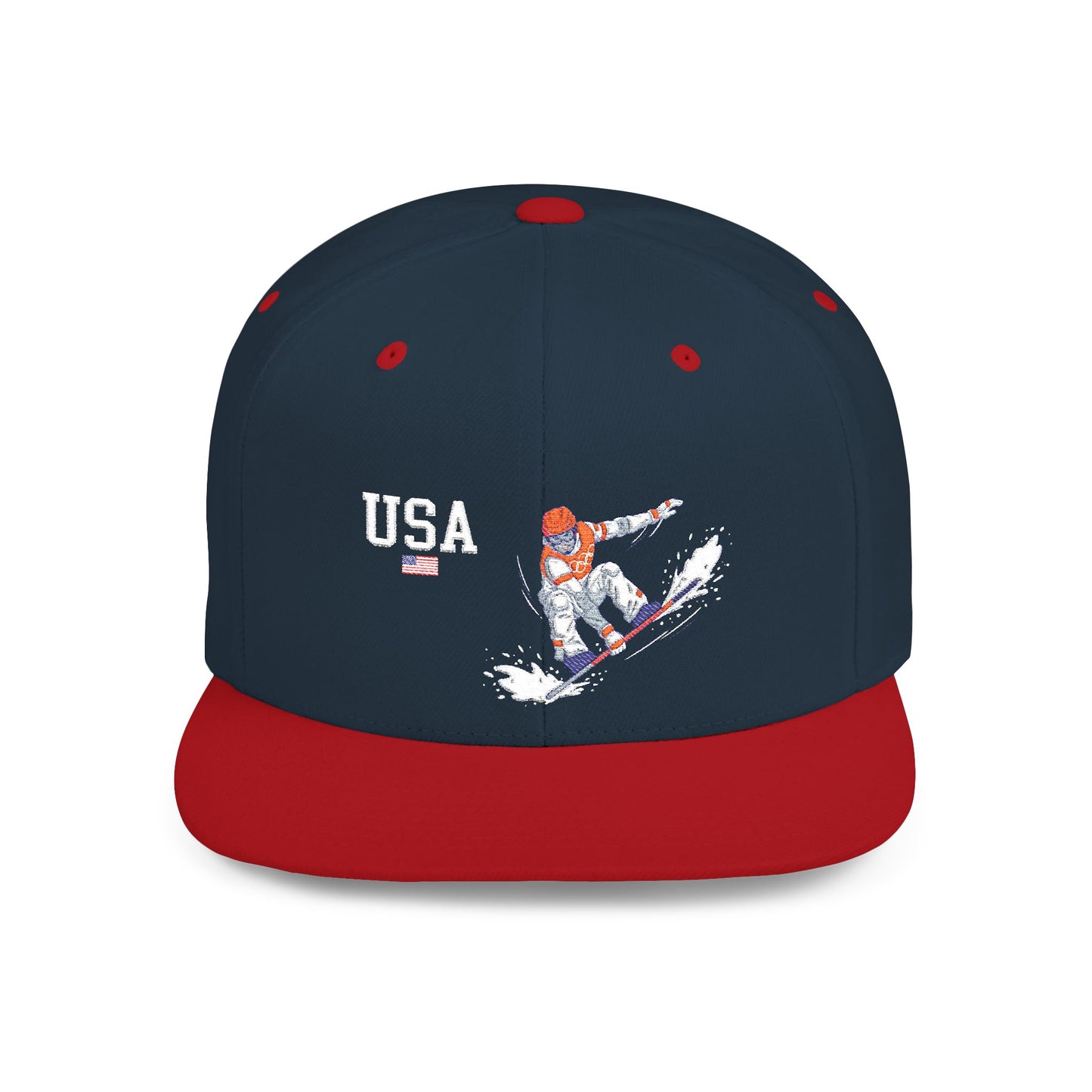 Princess Grace  TEAM USA  Flat Bill Snapback Hat