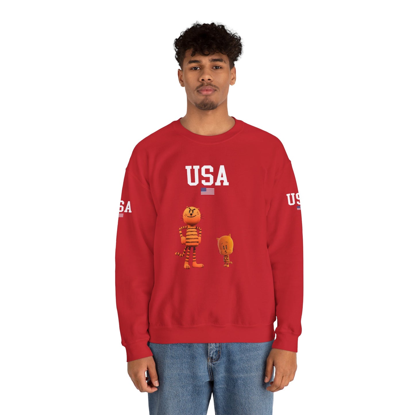Princess Grace  TEAM USA  Unisex Heavy Blend  Crewneck Sweatshirt