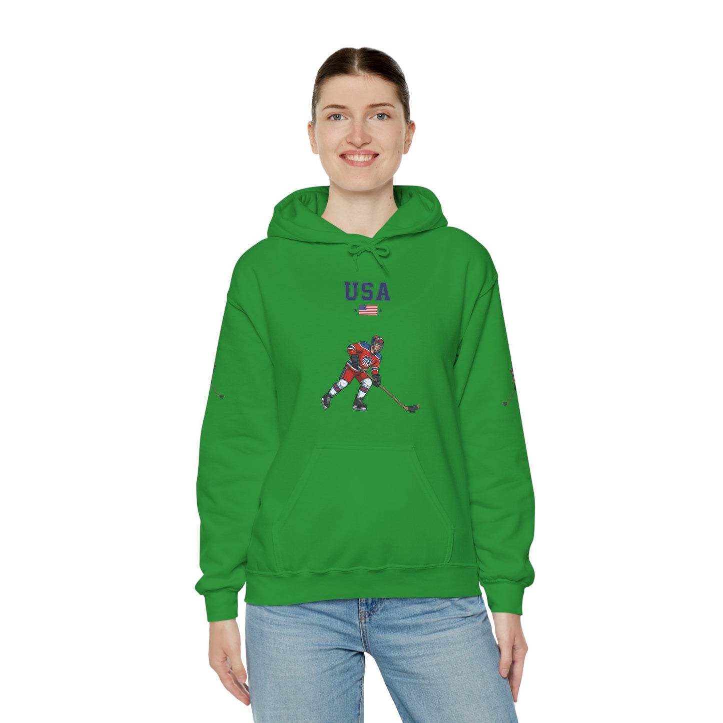 Princess Grace  TEAM USA  Unisex Heavy Blend Hooded Sweatshirt