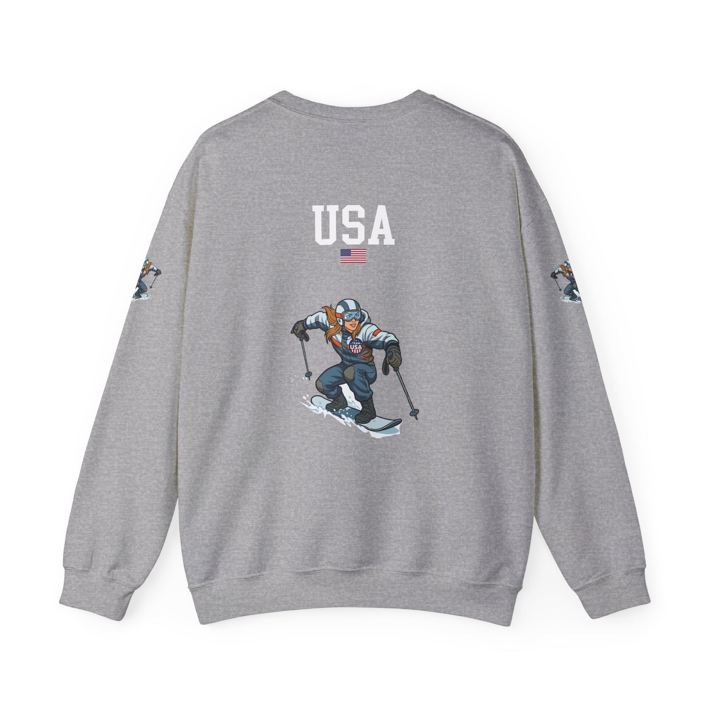 Princess Grace  TEAM USA  Unisex Heavy Blend  Crewneck Sweatshirt