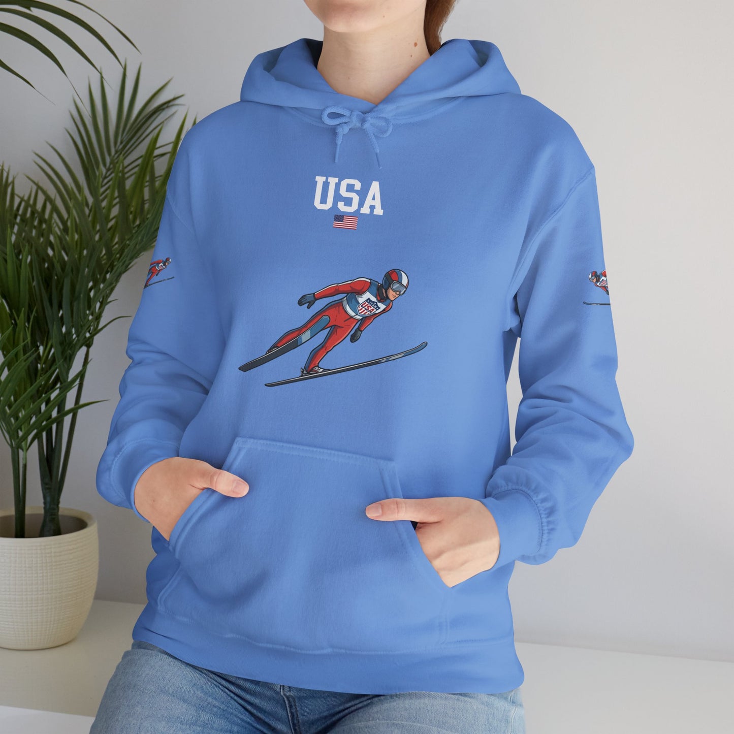 Princess Grace  TEAM USA  Unisex Heavy Blend Hooded Sweatshirt