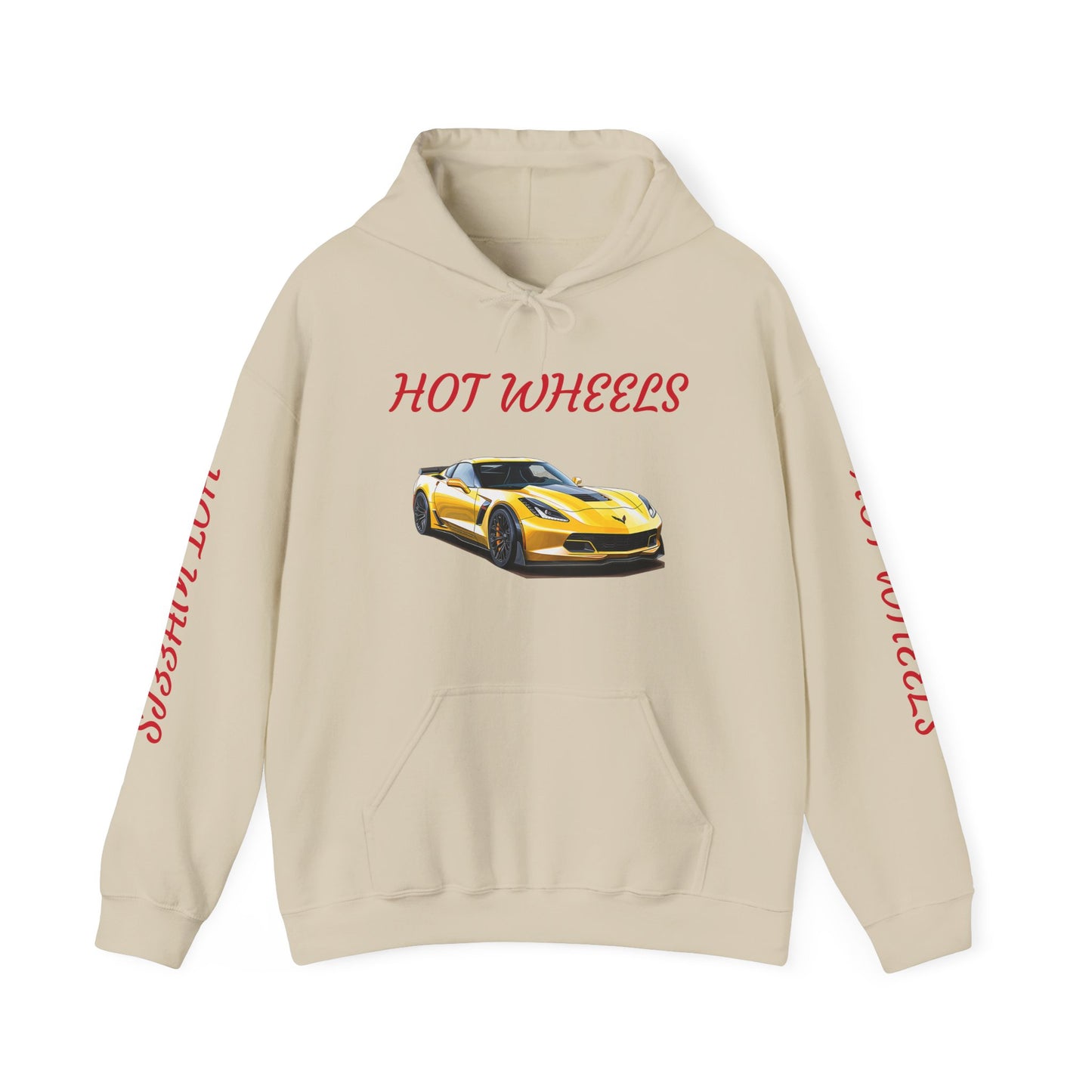 Princess Grace  Hot Wheels Unisex Hoodie Retro Car Style Sweatshirt for Car Enthusiasts