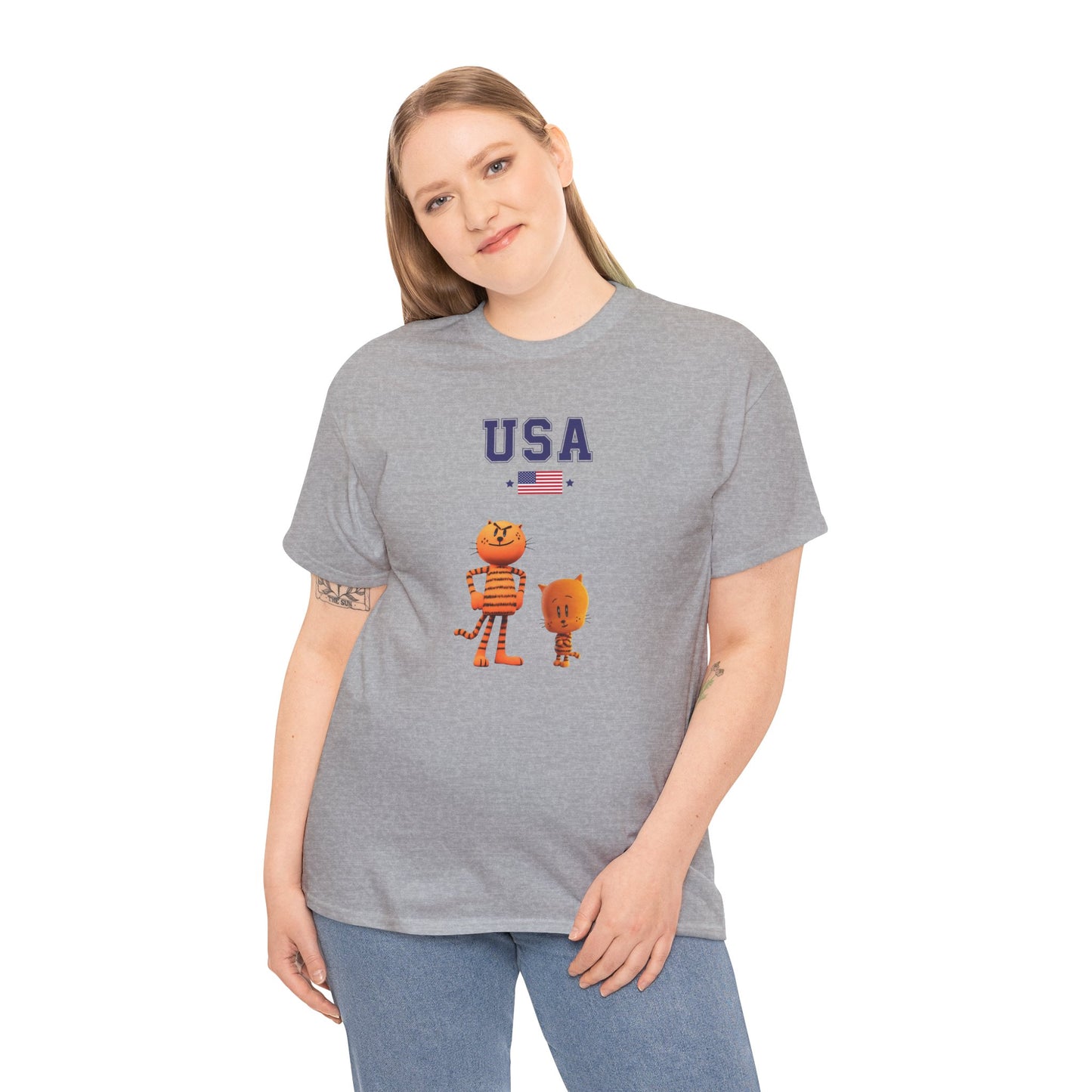 Princess Grace  TEAM USA  Unisex Heavy Cotton Tee