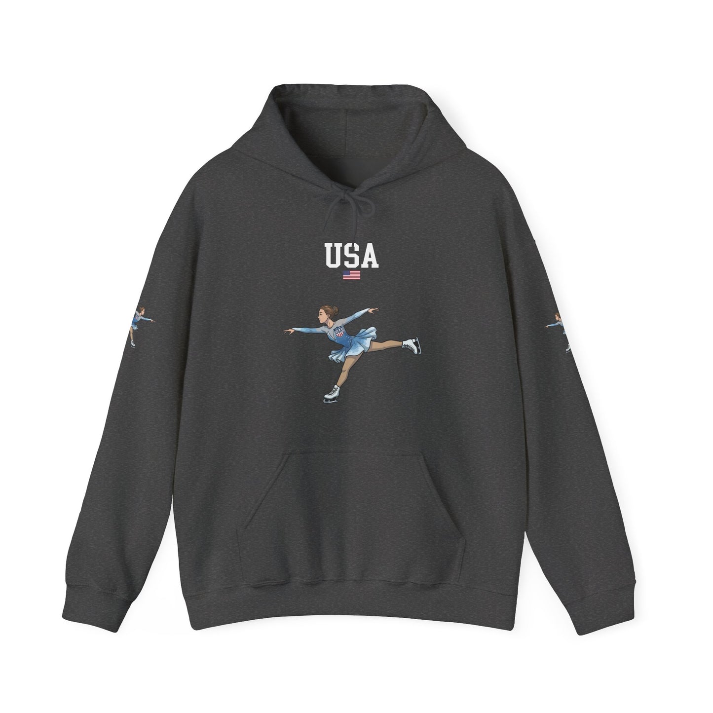 Princess Grace  TEAM USA  Unisex Heavy Blend Hooded Sweatshirt