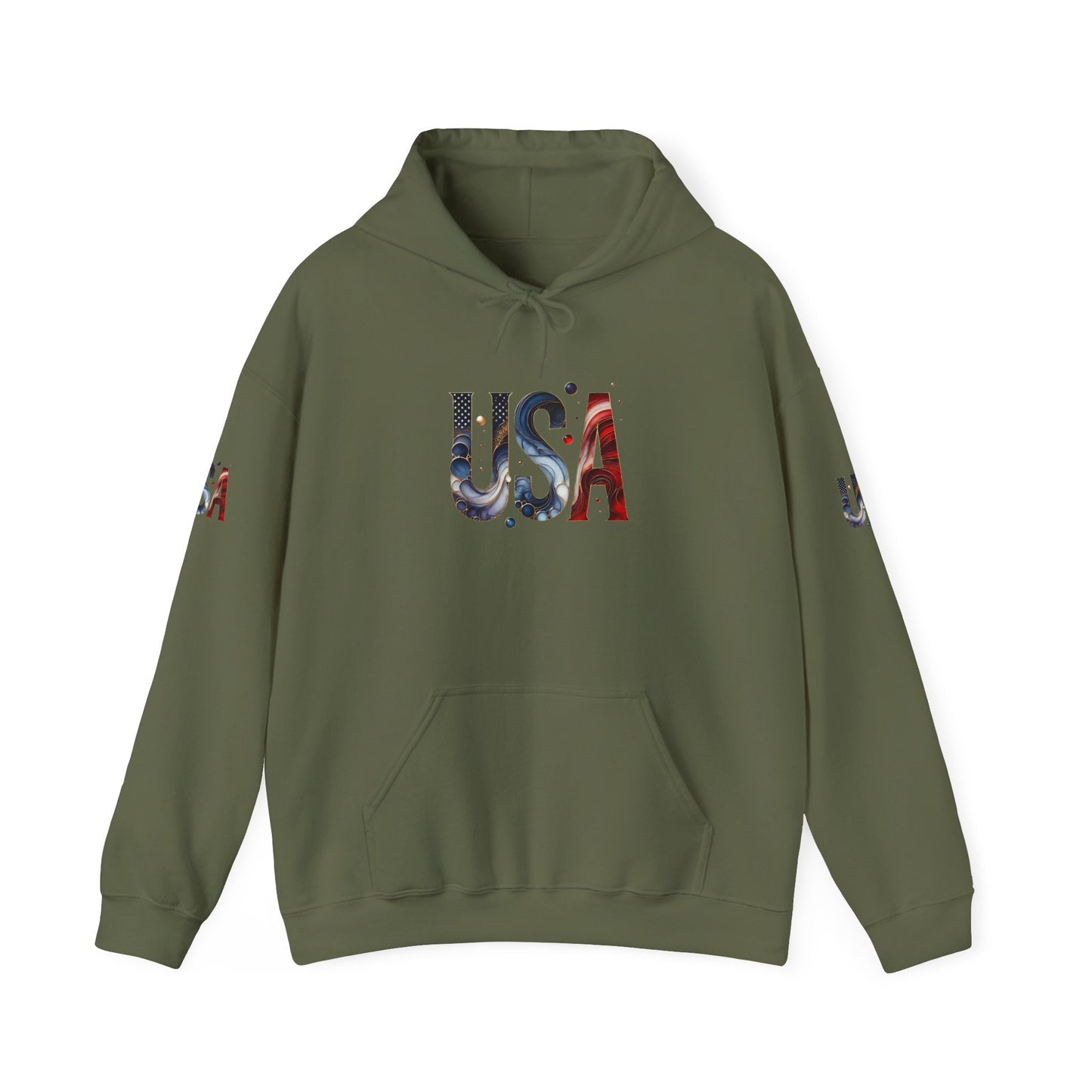 Princess Grace  TEAM USA  Unisex Heavy Bled   Hooded Sweatshirt